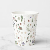 Baby Het is koude buitenste winterfolieBaby shower Papieren Bekers (Links)