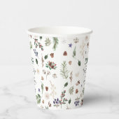 Baby Het is koude buitenste winterfolieBaby shower Papieren Bekers (Rechts)