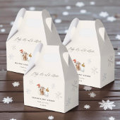 Baby Het is koude buitenste winterse Baby shower F Bedankdoosjes