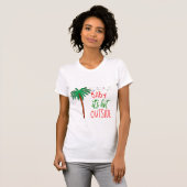 Baby Het is warm buiten ⎥Vakantie T-shirt (Voorkant volledig)