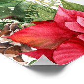 Baby Het koude buiten Baby shower welkom Poster (Hoek)