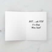 BABY HET KOUDE OUTSITE-CHRISTMAS LOVE KAART (Binnen)