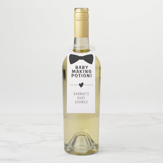 Baby Het maken van Potion Bottle Hanger Labels (Op fles)