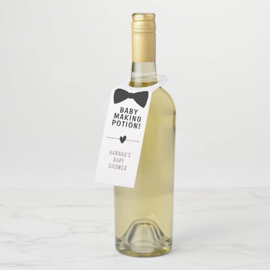Baby Het maken van Potion Bottle Hanger Labels (Schuin)