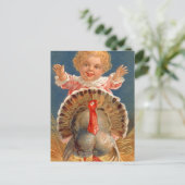 Baby het  van Tom Turkey  Briefkaart (Staand voorkant)