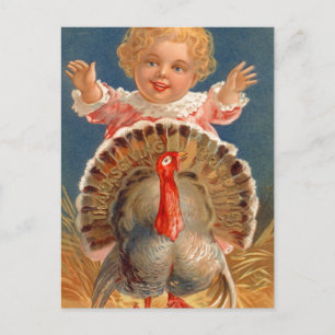 Baby het  van Tom Turkey  Briefkaart