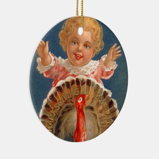 Baby het  van Tom Turkey  Ornament (Rechts)