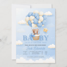 Baby-hete-luchtballon-watercolor-babyborrelkunst Kaart