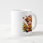 Baby Highland Koe Jumbo Mok (Voorkant rechts)