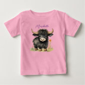 Baby Highland Koe Meisje (Voorkant)