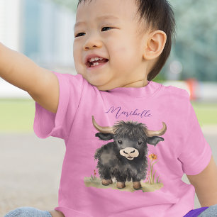 Baby Highland Koe Meisje