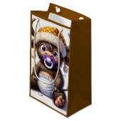 Baby Highland, nieuwe baby Klein Cadeauzakje (Voorkant Gekanteld)