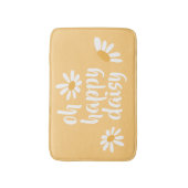 Baby Hippie Happy Daisy Bath Mat (Voorkant Verticaal)