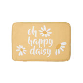 Baby Hippie Happy Daisy Bath Mat (Voorkant)