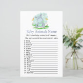 Baby Hippo Baby Animals Name Game (Staand voorkant)