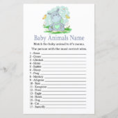 Baby Hippo Baby Animals Name Game (Voorkant)