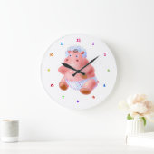 Baby Hippo Clock Grote Klok (Huis)