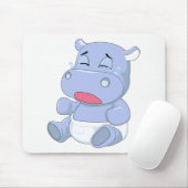 Baby Hippo Crying Muismat (Met muis)