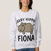 BABY HIPPO FIONA T-shirts & sweatshirts (Voorkant)
