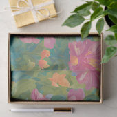 Baby Hippo in Meadow Puddle Decoupage Papier (Geschenk)