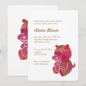 Baby Hippo Kaart (Voorkant / Achterkant)