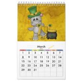 Baby Hippo Kinderkalender Kalender (Mar 2026)