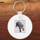 Baby Hippo Moo Deng Tanktop_10 Sleutelhanger (Voorkant)
