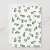 Baby Hippo Oerwoud Baby shower Uitnodiging (Achterkant)