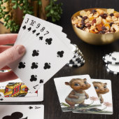 Baby Hippo Playing Cards Pokerkaarten (Insitu)