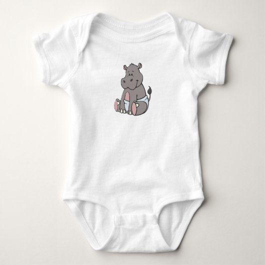  Baby Hippo Romper (Voorkant)