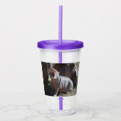 Baby Hippo Tumbler Acryl Drinkbeker (Voorkant)