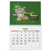 Baby Hippos Kinderagenda Kalender (Mar 2027)