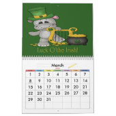 Baby Hippos Kinderagenda Kalender (Mar 2026)