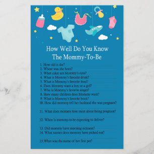 Baby Hoe goed ken je baby shower?