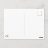 Baby Holiday Wolf Briefkaart (Achterkant)