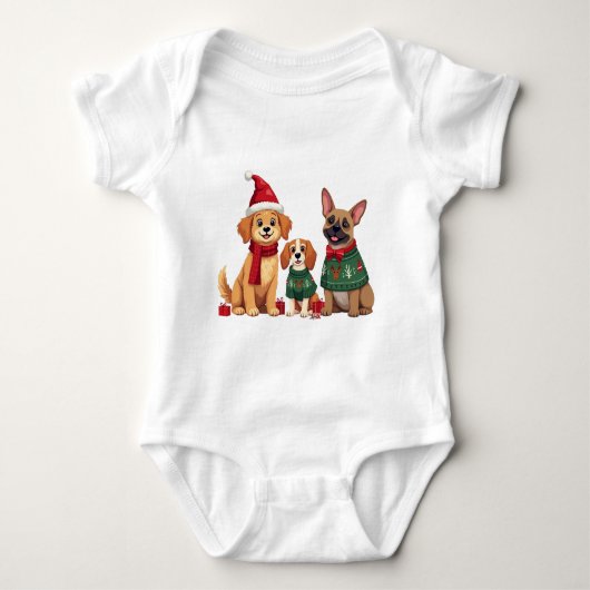 baby honden romper (Voorkant)