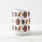 Baby Hondenman Gezicht Grappig Beste Cadeau voor O Magische Mok (Midden)