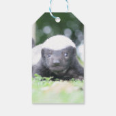 Baby honingbadger cadeaulabel (Achterkant)