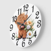 Baby Hoogland Kalf Grote Klok (Hoek)