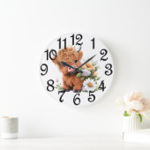 Baby Hoogland Kalf Grote Klok (Huis)