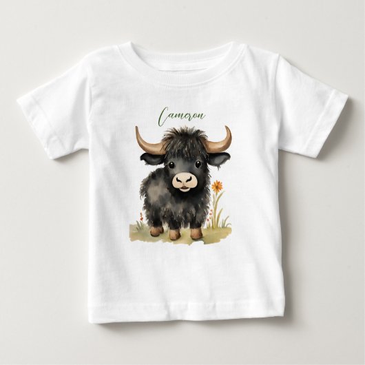 Baby Hoogland Koe (Voorkant)