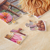 Baby Hoogland Koe Legpuzzel (Zijkant)