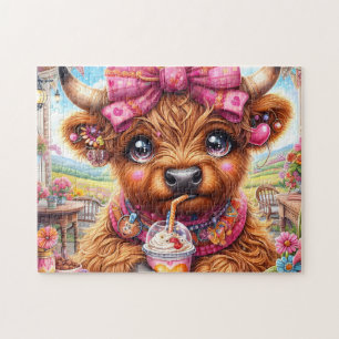 Baby Hoogland Koe Legpuzzel