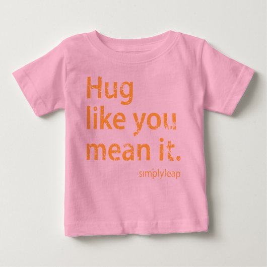 Baby Hug t-shirt (Voorkant)