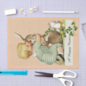 BABY HUGGGGENE EENVOUDIGERE BUNNY, roze Tissuepapier (Craft)