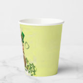 BABY HUGGING RABBIT IRISH ST. PATRICK'S DAY PARTY PAPIEREN BEKERS (Links)