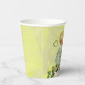 BABY HUGGING RABBIT IRISH ST. PATRICK'S DAY PARTY PAPIEREN BEKERS (Rechts)