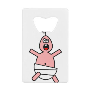 Baby Huilen 2 Creditkaart Flessenopener