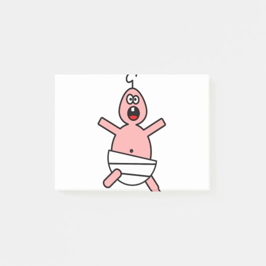 Baby Huilen 2 Post-it® Notes (Voorkant)