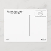 Baby Hummingbird Briefkaart (Achterkant)